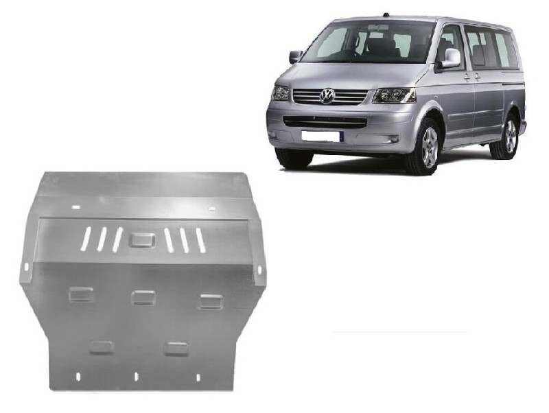 Ocelový kryt motoru pozinkovaná Volkswagen Transporter T5 Caravelle (2003-2015)