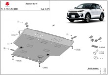 Hliníkový kryt motoru Suzuki SX 4 (2023-2026)