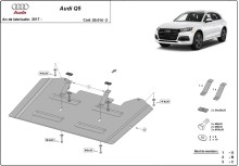 Ocelový kryt reduktoru Audi Q5 (2017-2025)