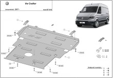 Ocelový kryt motoru Vw Crafter (2021-2026)