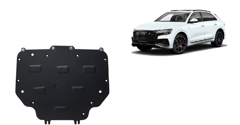 Ocelový kryt převodovky Audi Q8 (2018-2026)