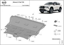 Hliníkový kryt motoru Nissan X-Trail (2021-2026)