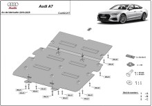 Stalowa Osłona pod silnik Audi A7 (2019-2025)
