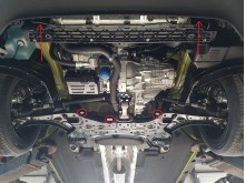 Ocelový kryt motoru Hyundai Kona (2018-2023)