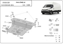Ocelový kryt motoru Iveco Daily 6 (2014-2026)