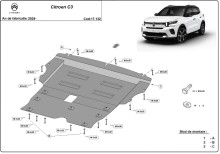 Ocelový kryt motoru Citroen C3 (2025-2026)