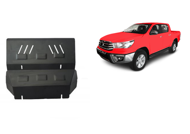 Ocelový kryt chladiče Toyota Hilux Revo (2016-2026)