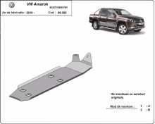 Ocelový kryt palivové nádrže Volkswagen Amarok (2010-2026)