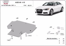Ocelový kryt převodovky Audi A6 (2011-2018)