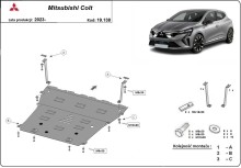 Ocelový kryt motoru Mitsubishi Colt (2023-2026)
