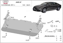 Ocelový kryt motoru Audi A7 (2011-2018)