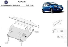 Ocelový kryt motoru Fiat Panda (2003-2012)
