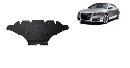 Ocelový kryt motoru Audi A5, diesel (2008-2016)