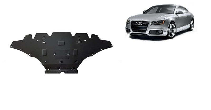 Ocelový kryt motoru Audi A5, diesel (2008-2016)