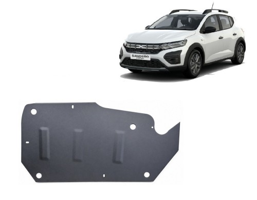 Ocelový kryt palivové nádrže Dacia Sandero III (2021-2026)