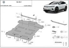 Hliníkový kryt motoru Volkswagen ID (2021-2026)