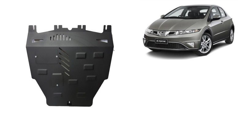 Ocelový kryt motoru Honda Civic (hayon) (2005-2015)