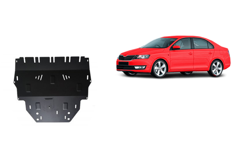 Ocelový kryt motoru Skoda Rapid (2012-2019)