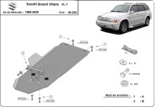 Ocelový kryt převodovky Suzuki Grand Vitara XL-7 - Manuální (1999-2005)