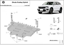 Ocelový kryt motoru Skoda Kodiaq (2024-2026)