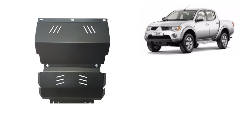 Ocelový kryt motoru Mitsubishi L 200 (2005-2015)
