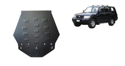 Ocelový kryt převodovky Mitsubishi Pajero 3 (V60, V70) Vers. 2.0 (1999-2007)