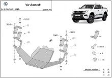 Stalowa Osłona dyferencjału Volkswagen Amarok (2023-2026)