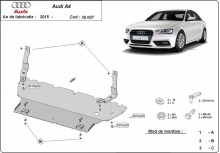 Ocelový kryt motoru Audi A4 B9 All Road (2015-2026)