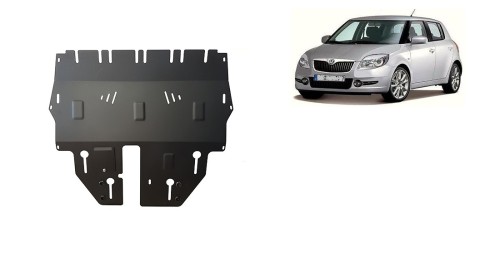 Ocelový kryt motoru Skoda Fabia 2 (2007-2014)