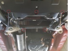 Ocelový kryt motoru Mercedes Sprinter-FWD (2018-2026)