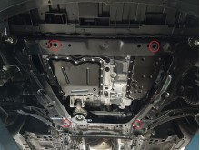 Ocelový kryt motoru Renault Koleos (2016-2025)