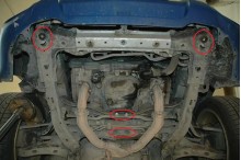 Hliníkový kryt motoru Subaru Forester (2002-2008)
