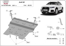 Ocelový kryt motoru Audi Q3 (2011-2018)