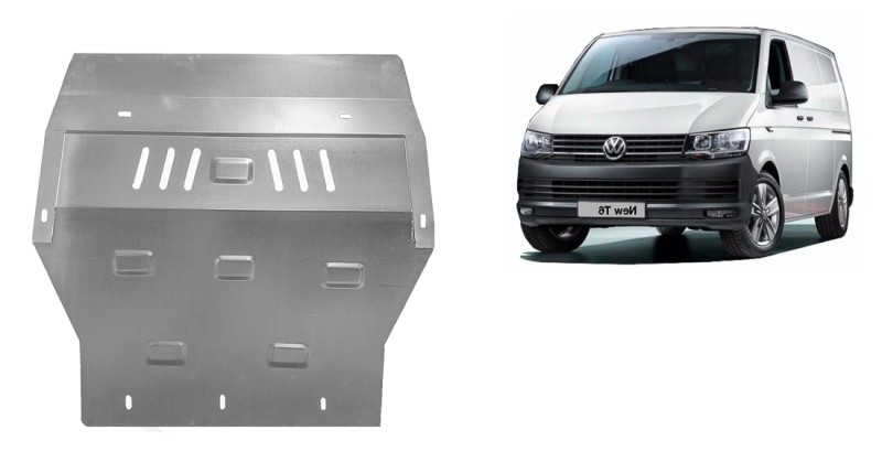 Ocelový kryt motoru pozinkovaná Volkswagen Transporter T6 (2015-2018)
