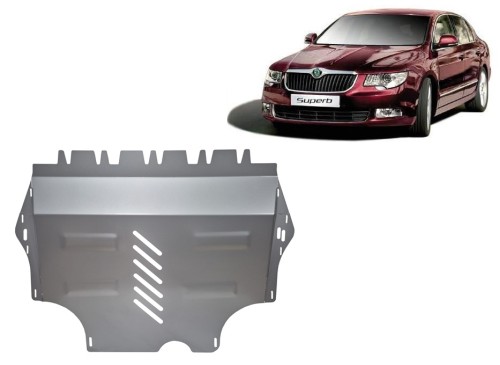 Hliníkový kryt motoru Skoda Superb (2008-2015)
