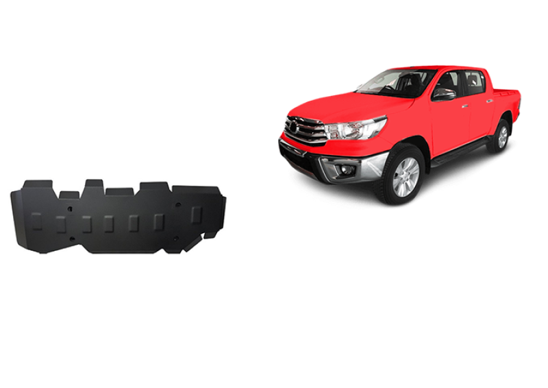 Ocelový kryt palivové nádrže Toyota Hilux Revo (2016-2026)
