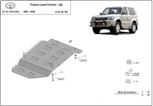 Ocelový kryt převodovky Toyota Land Cruiser J90 - pouze pro 3-dveřovou verzi (1995-2002)