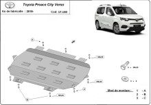 Ocelový kryt motoru Toyota Proace City Verso (2019-2026)