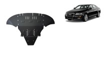 Ocelový kryt motoru Audi A6 s bočními klapkami (2004-2011)