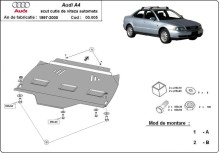 Ocelový kryt převodovky automat Audi A4 B5 (1995-2000)