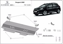 Ocelový kryt motoru Peugeot 2008 (2013-2019)