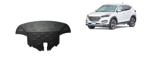 Ocelový kryt motoru Hyundai Tucson (2015-2020)