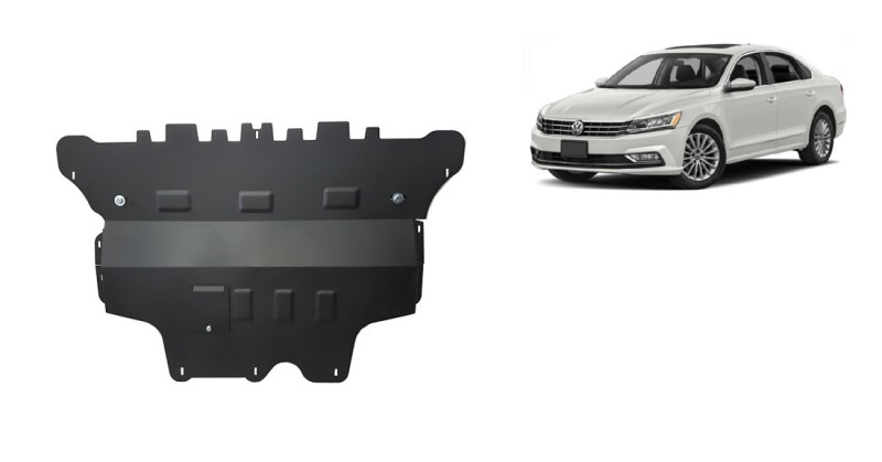 Ocelový kryt motoru VW Passat Alltrack - Automatická převodovka (2015-2023)