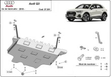 Ocelový kryt motoru Audi Q3 (2018-2025)