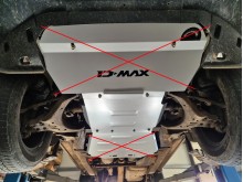 Ocelový kryt motoru Isuzu D-Max (2019-2026)