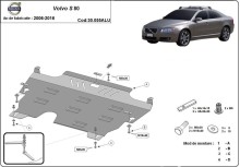 Hliníkový kryt motoru Volvo S80 (2006-2016)