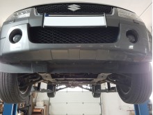 Ocelový kryt převodovky a reduktoru Suzuki Grand Vitara 2 (2005-2019)