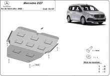 Ocelový kryt motoru Mercedes EQT (2023-2026)