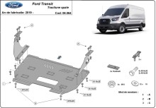 Ocelový kryt motoru Ford Transit - RWD (2013-2023)