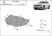 Ocelový kryt převodovky VW Touareg (2018-2026)
